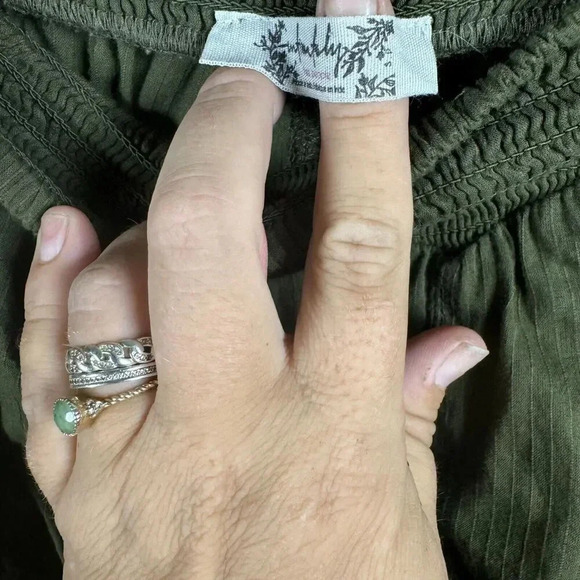 Free People Intimately Lucky In Love Lounge Short Relaxed Lightweight Green Sz S - Picture 6 of 8